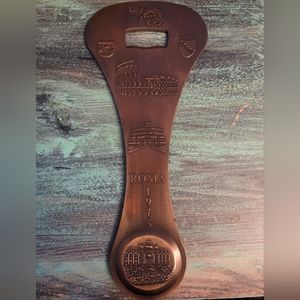 Vintage 1975 Rome Oversized Beer Opener